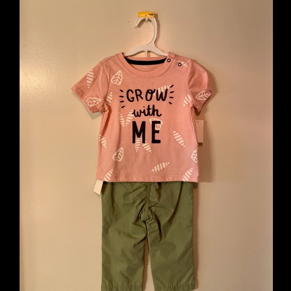 Cat and Jack boy 3 piece pant set. - Picture 2 of 3